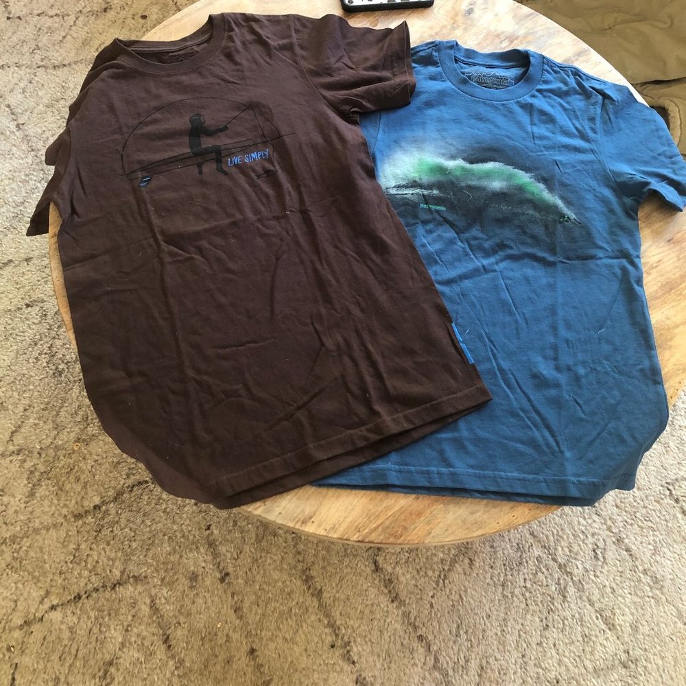 Two Patagonia Men's XS T-Shirts